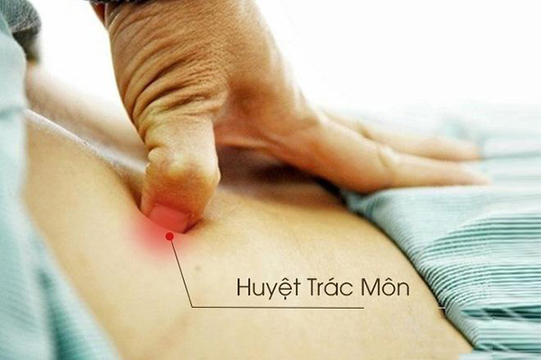 Cách massage bấm huyệt trị đau bụng